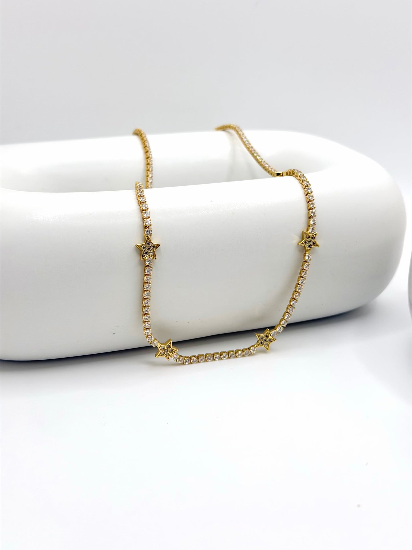 STAR TENNIS NECKLACE