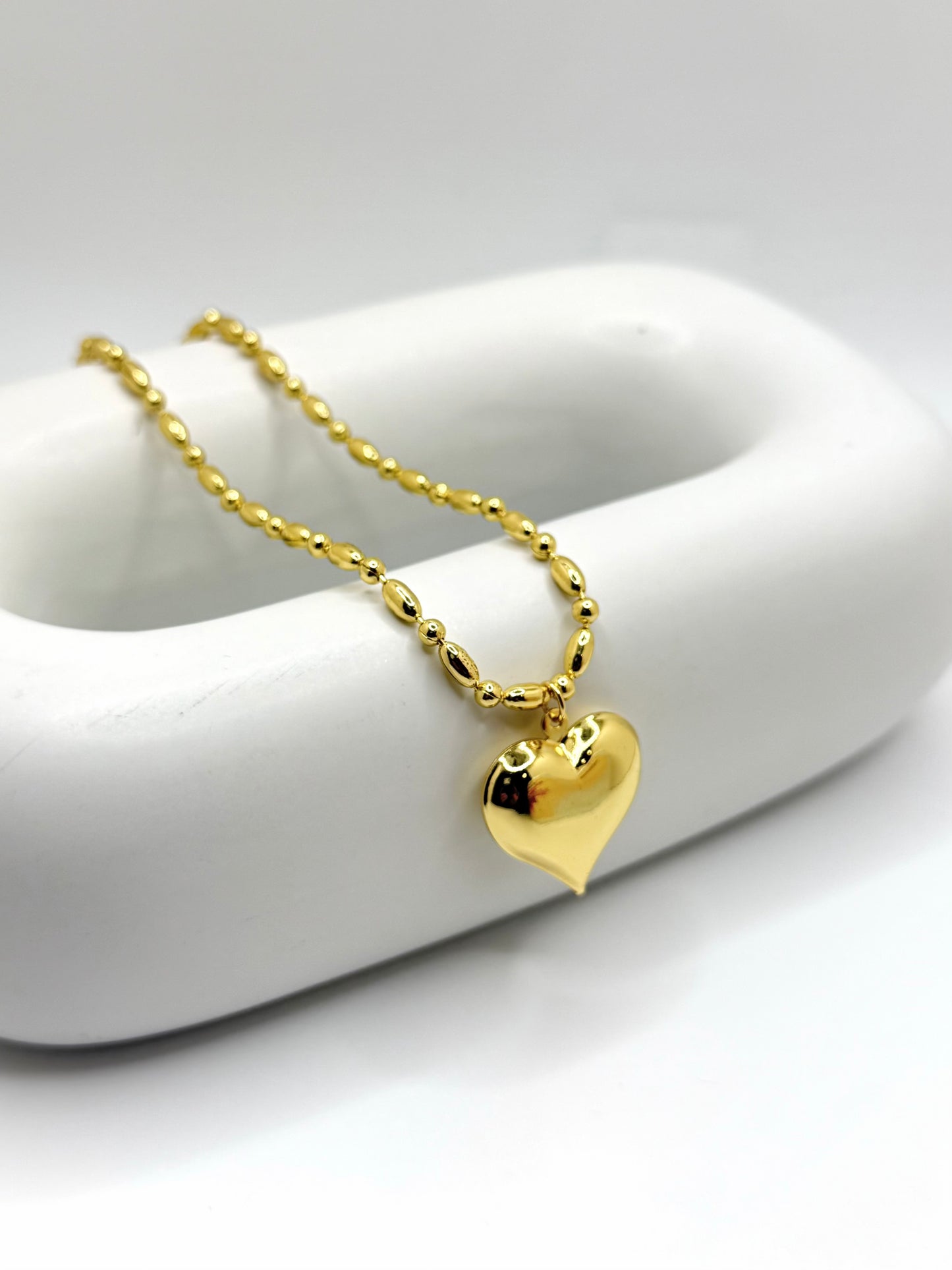 HEART CHAIN NECKLACE