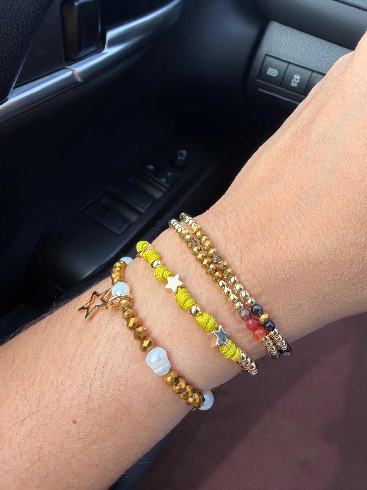 OLIVE SET BRACELETS