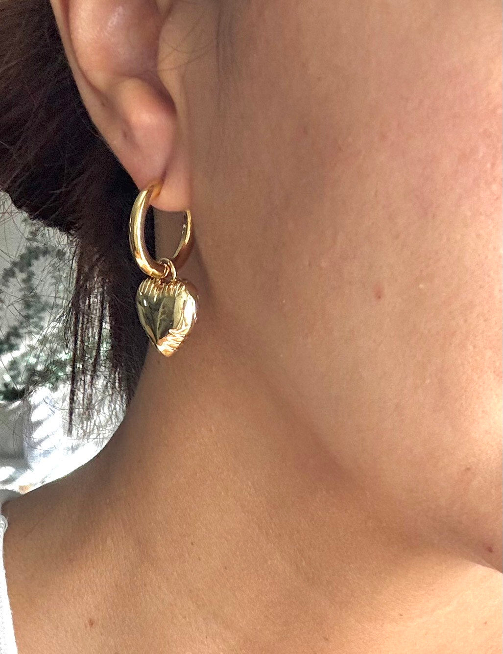 BALLON HEART EARRING