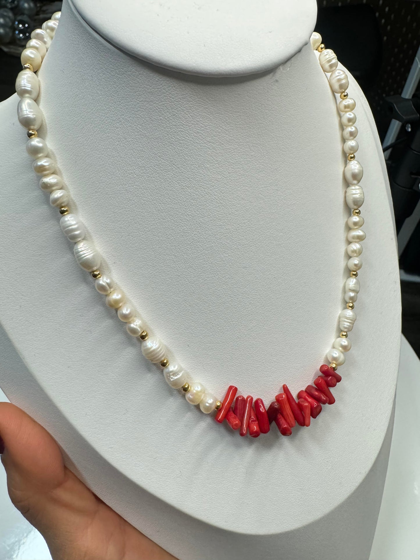 CORAL NECKLACE