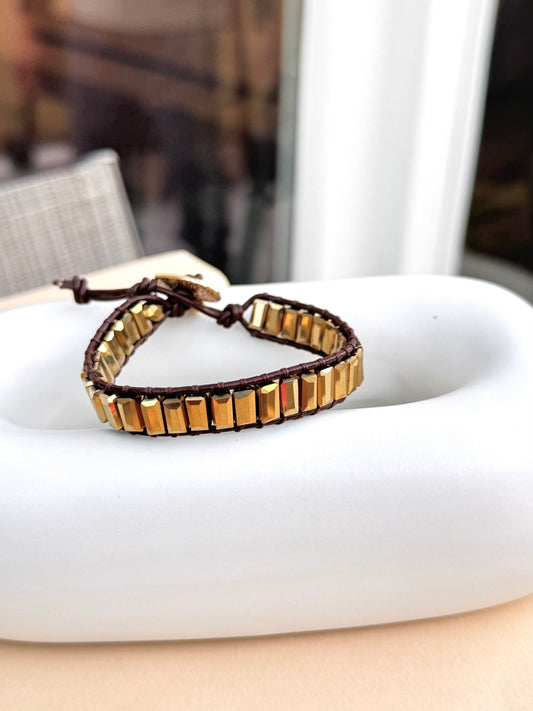 BRACELET CUBE CRYSTAL