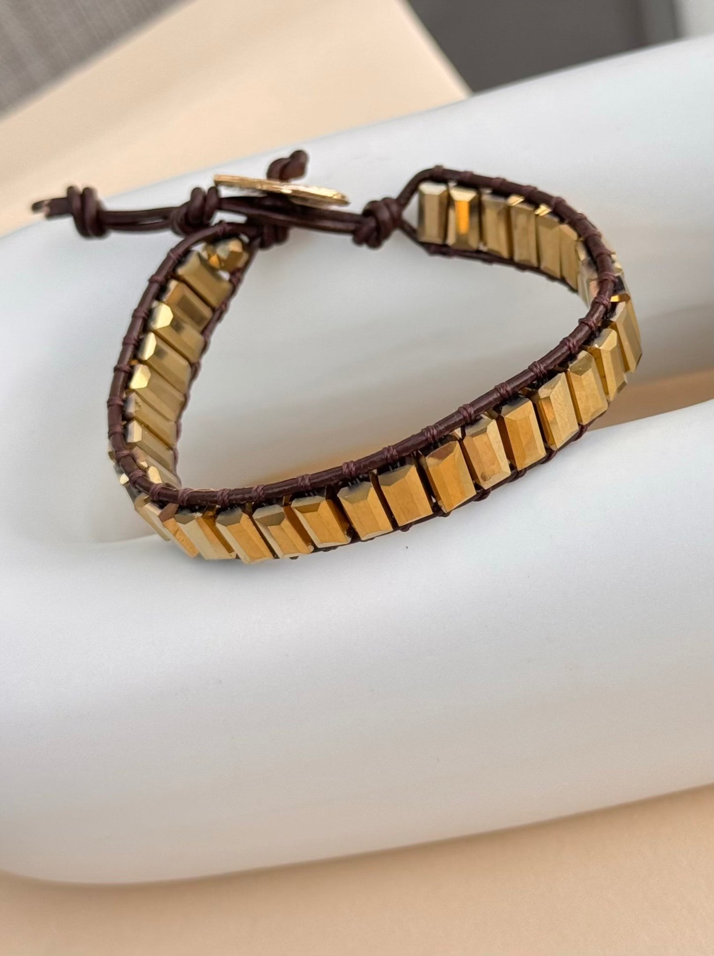 BRACELET CUBE CRYSTAL