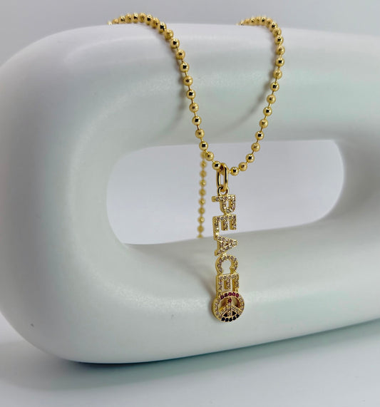 PEACE NECKLACE