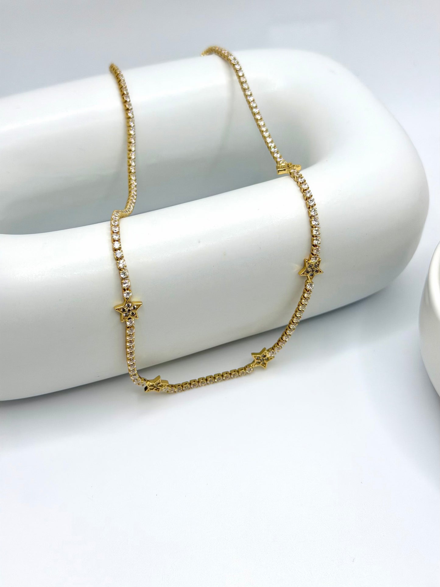 STAR TENNIS NECKLACE