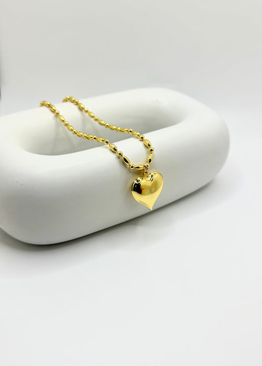 HEART CHAIN NECKLACE