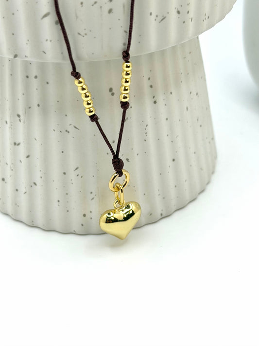 GOLD HEART NECKLACE