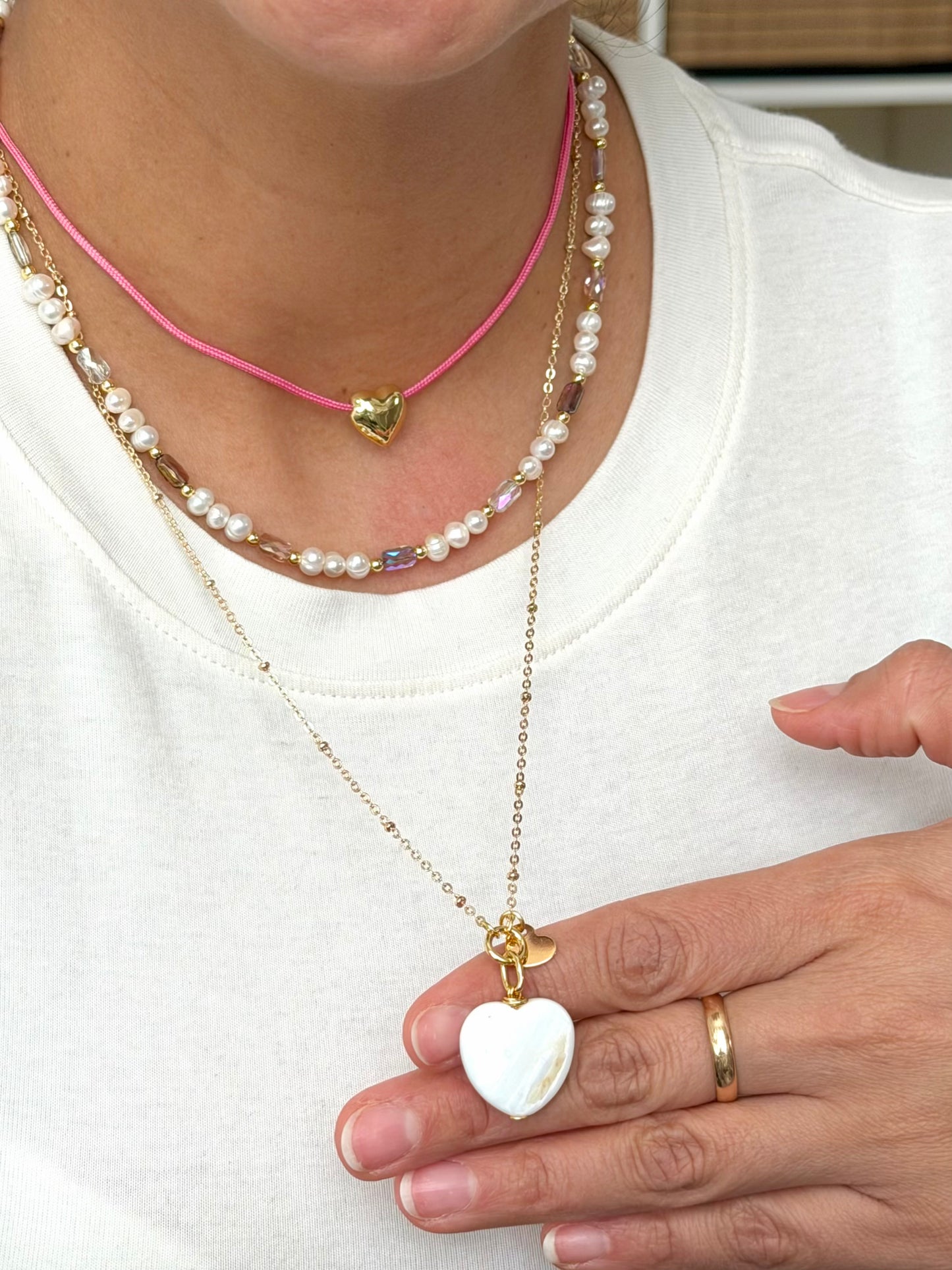NACAR HEART NECKLACE