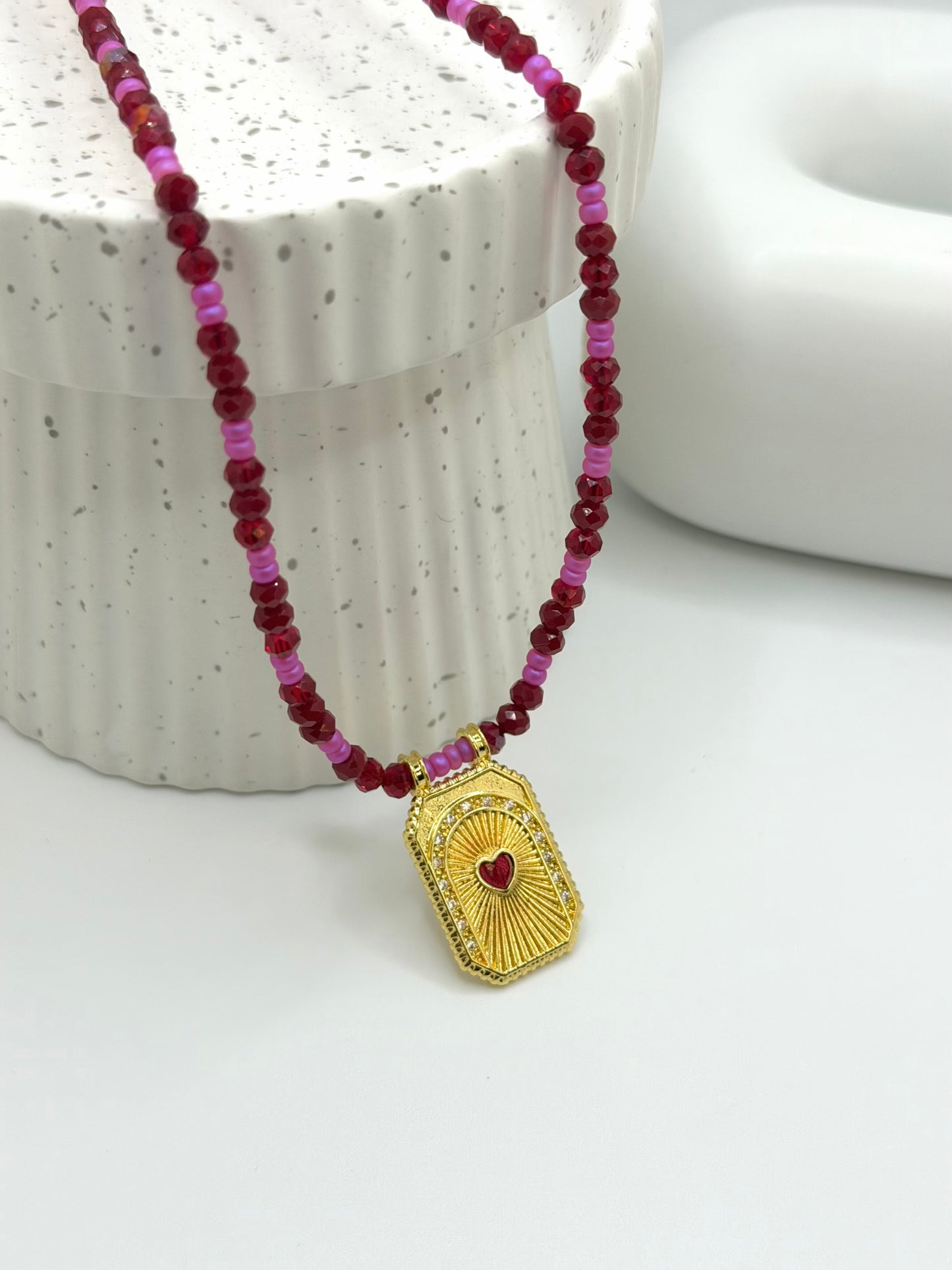 RED LOVE NECKLACE