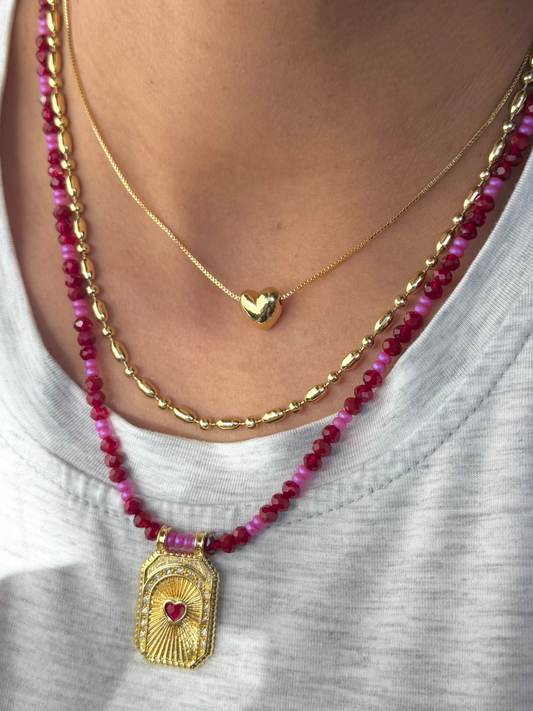 RED LOVE NECKLACE