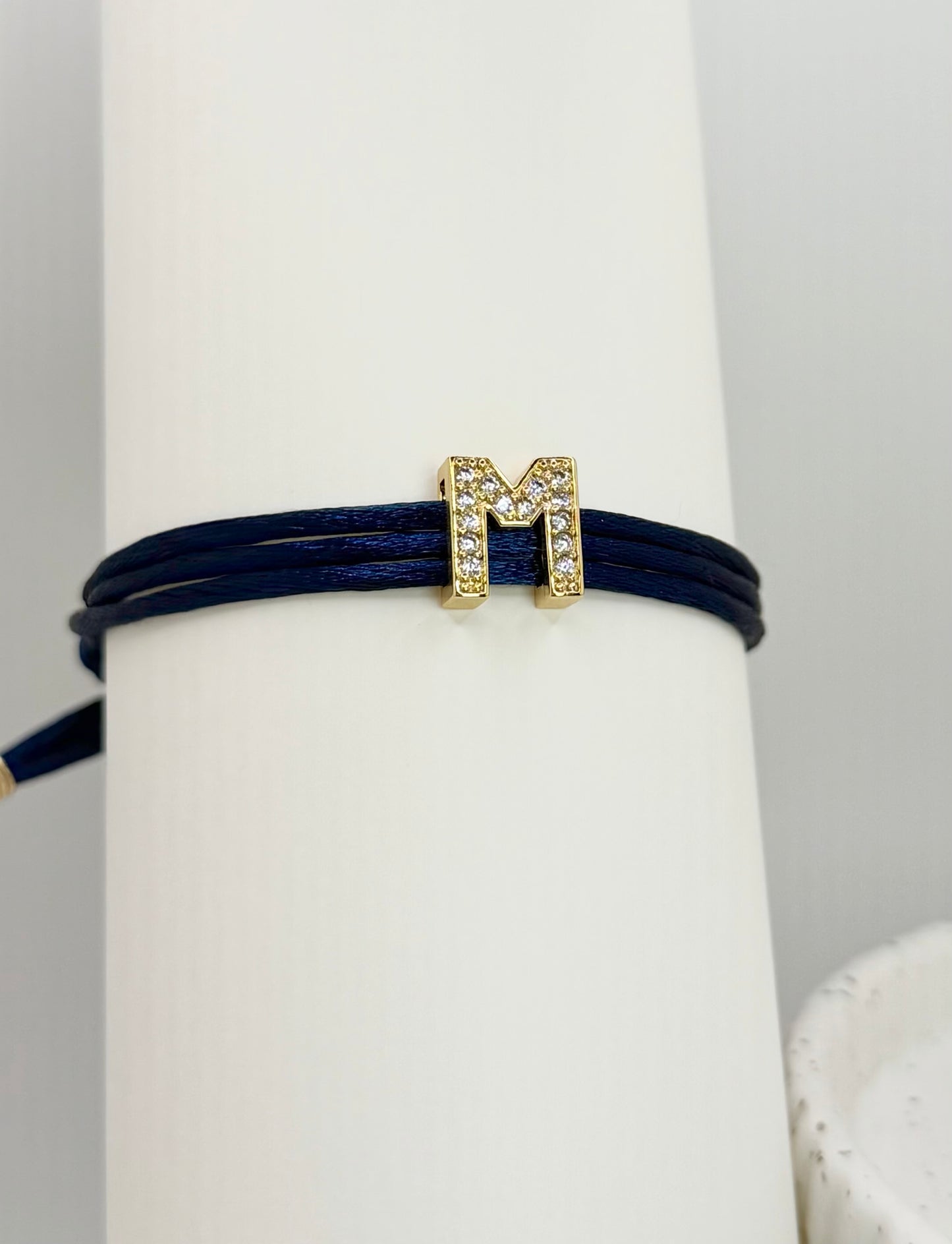 INITIAL ZIRCONS BRACELET