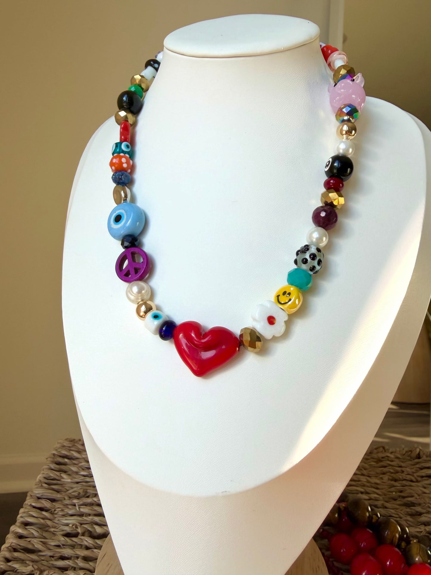 CHUNKI COLOR NECKLACE