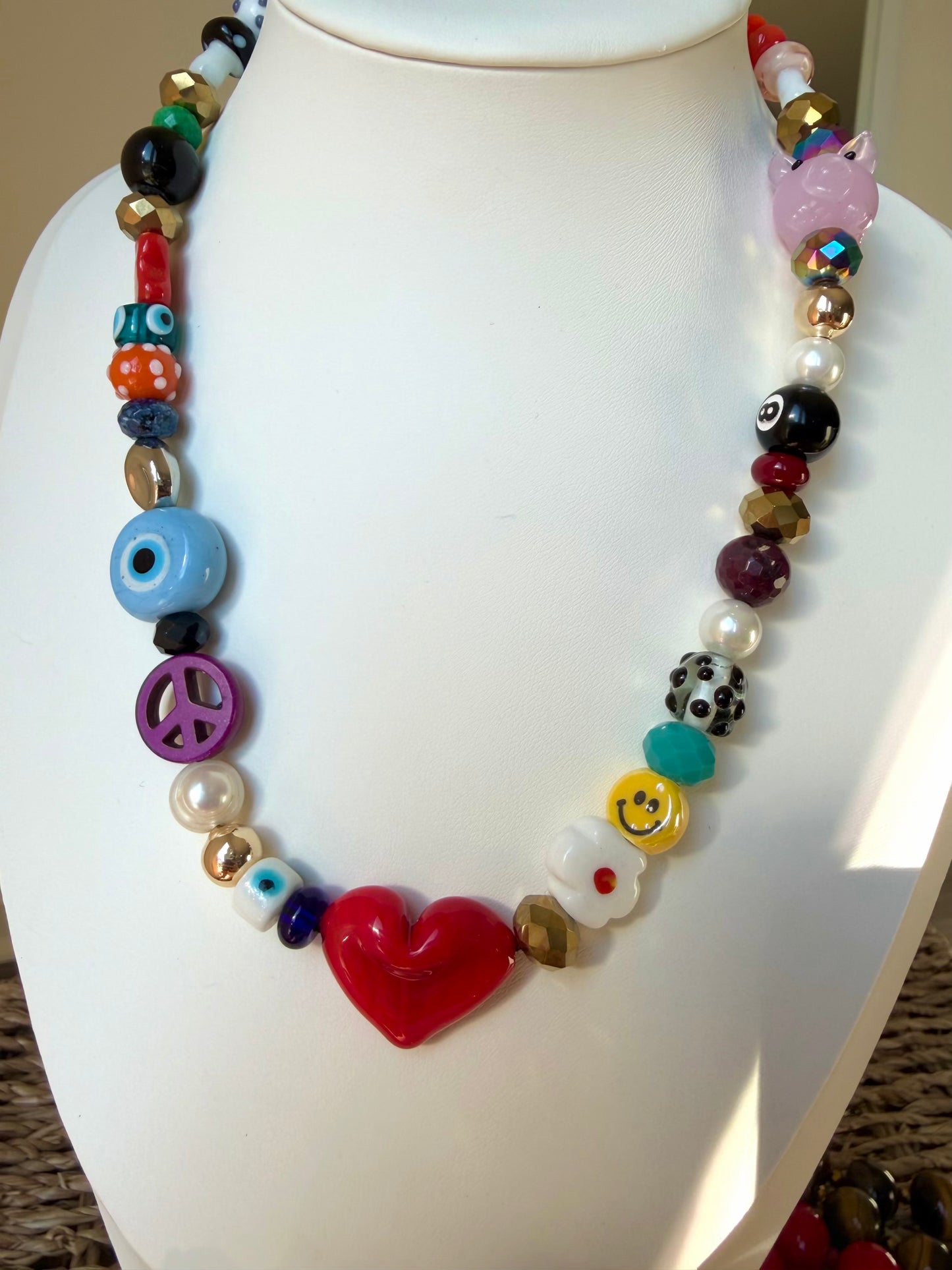 CHUNKI COLOR NECKLACE
