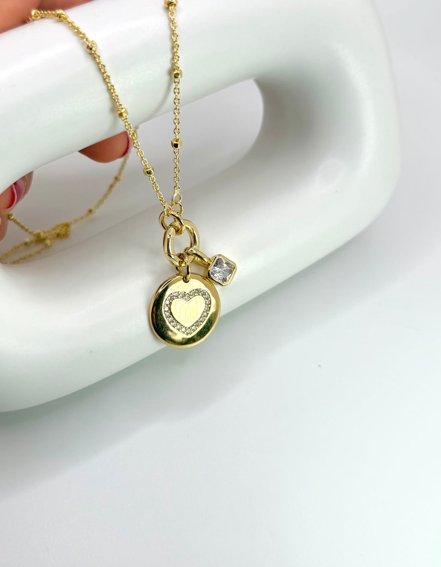 LONG CRYSTAL NECKLACE