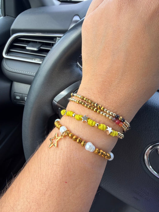 OLIVE SET BRACELETS