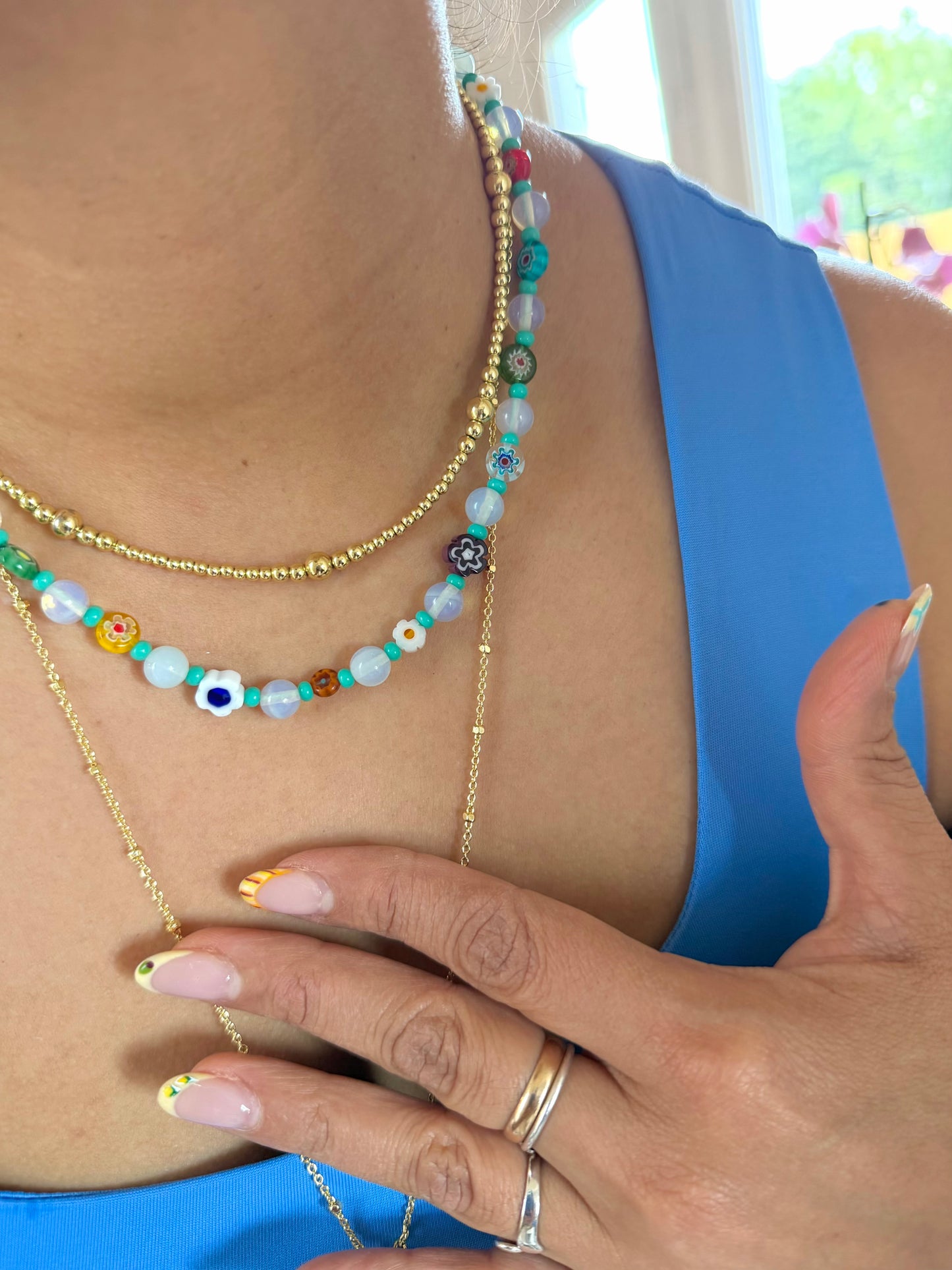 MURRINA GLASS NECKLACE