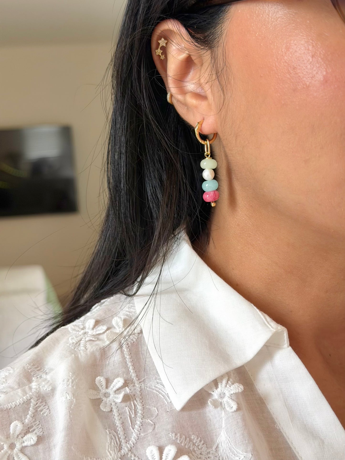 BARI HOOP EARRING