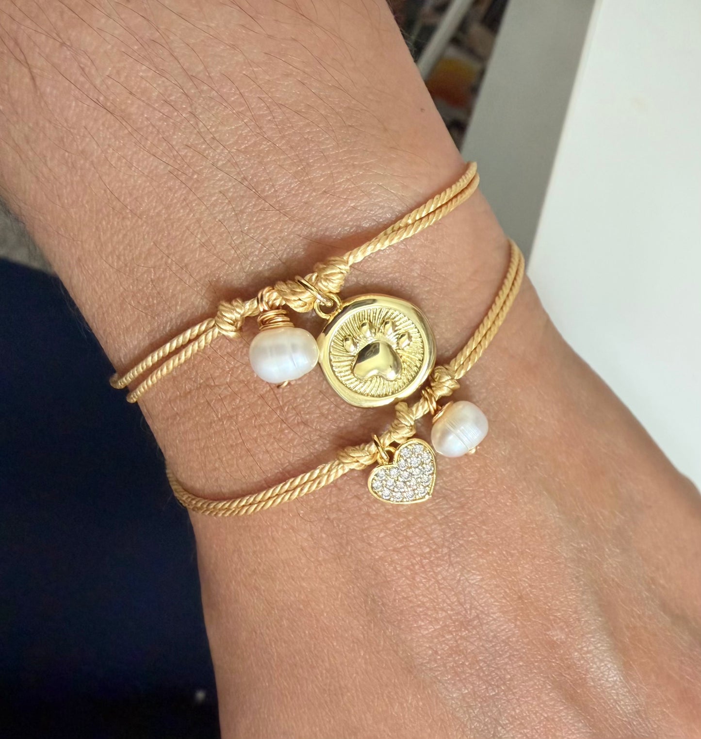 MY GOLD PAW BRACELET