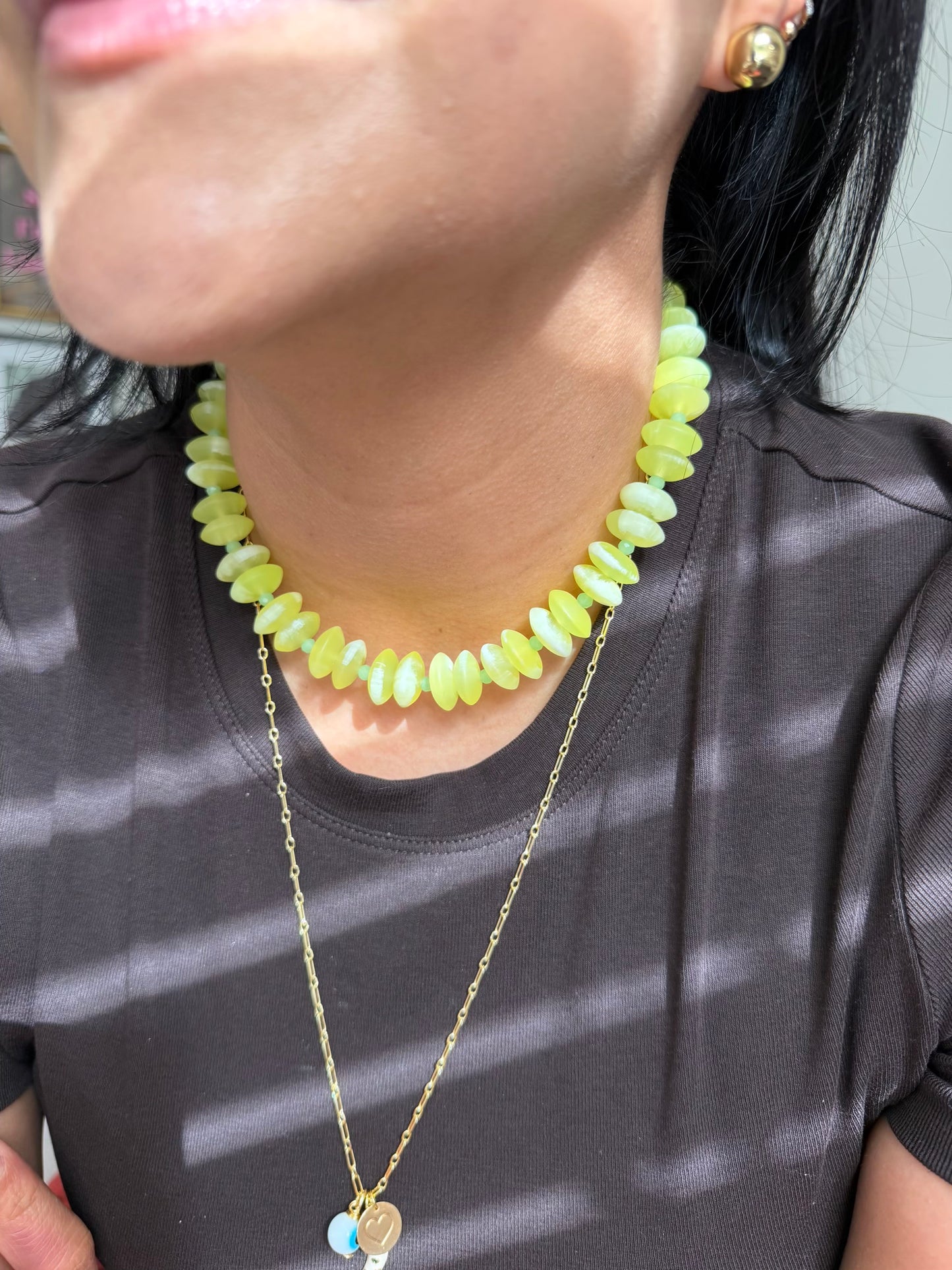 BUBBLE RESIN NECKLACE