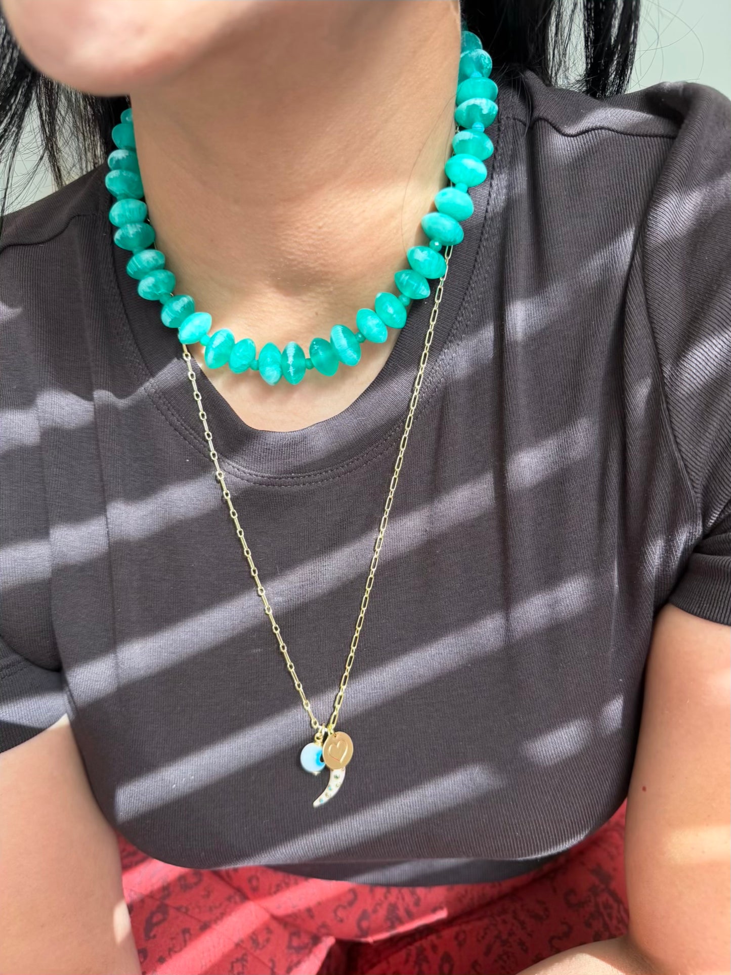 BUBBLE RESIN NECKLACE