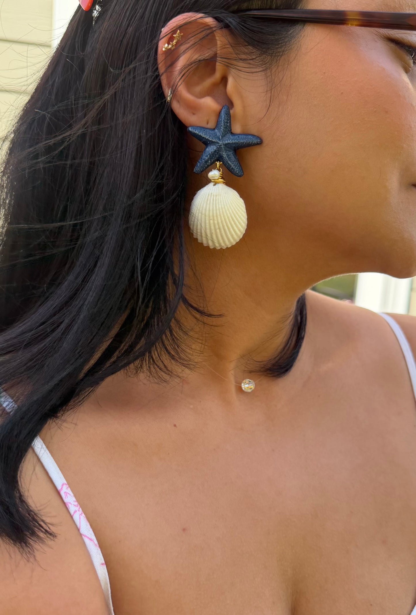 BLUE WATER EARRING