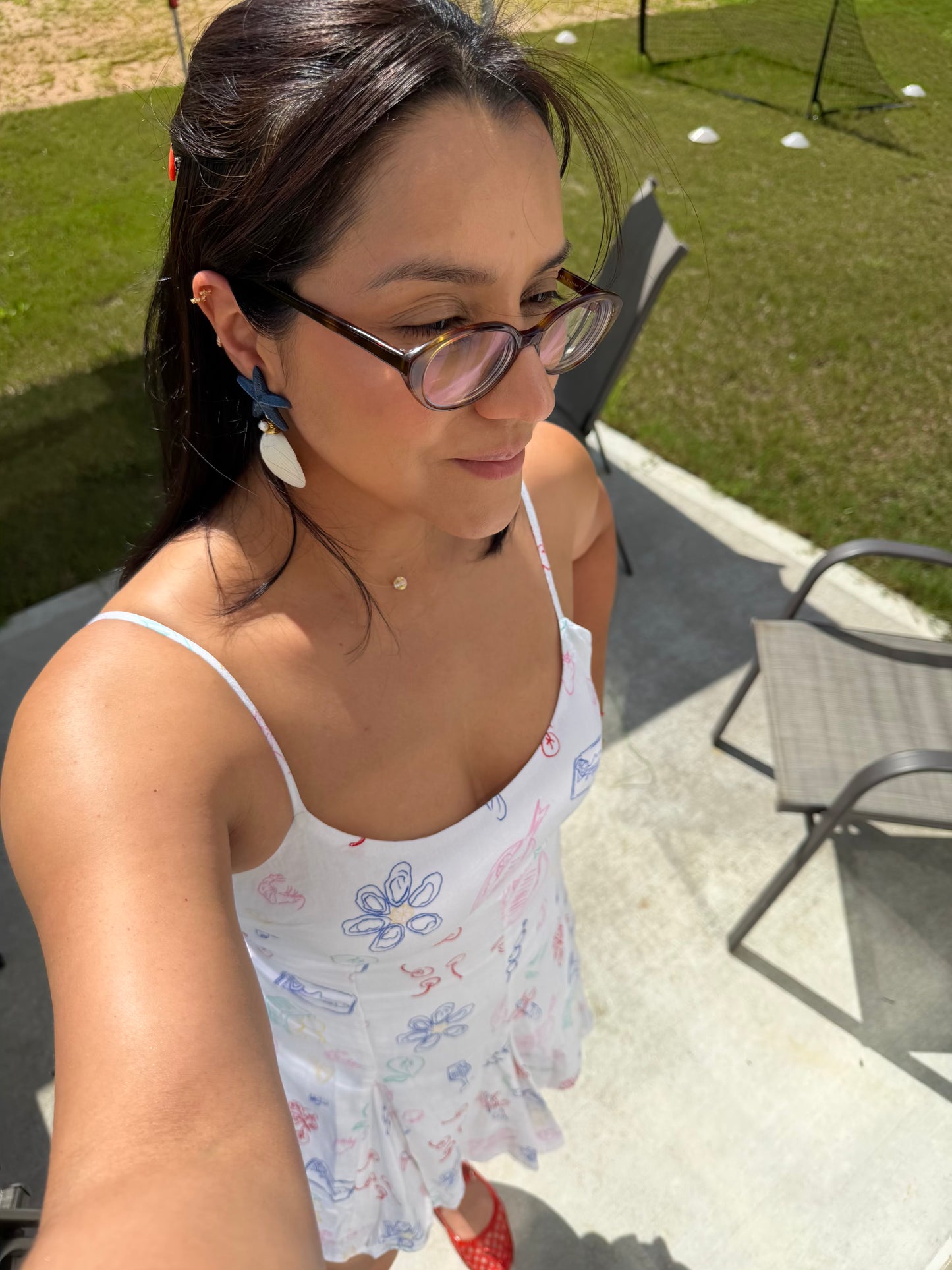 BLUE WATER EARRING