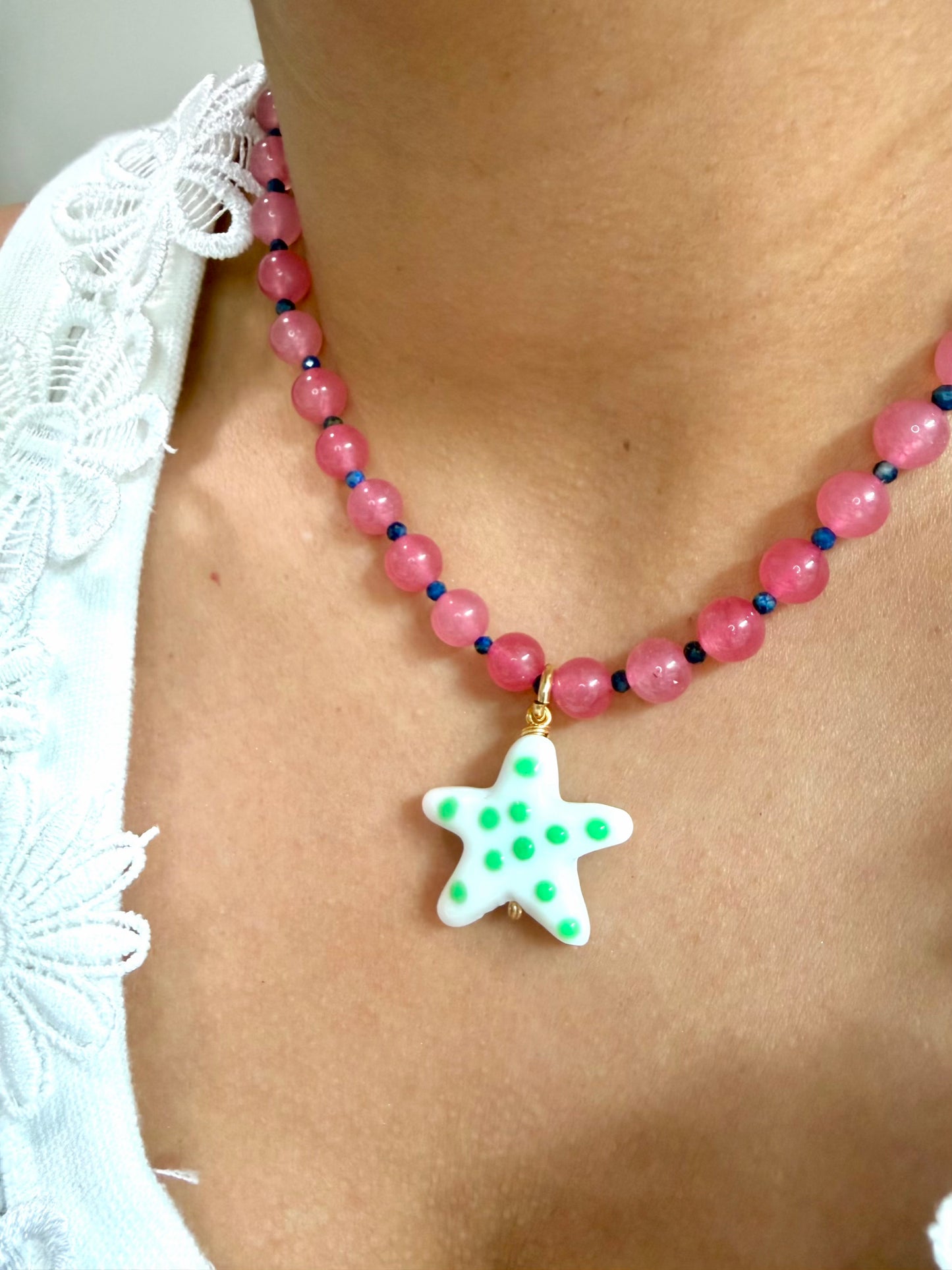 AZURA PINK NECKLACE