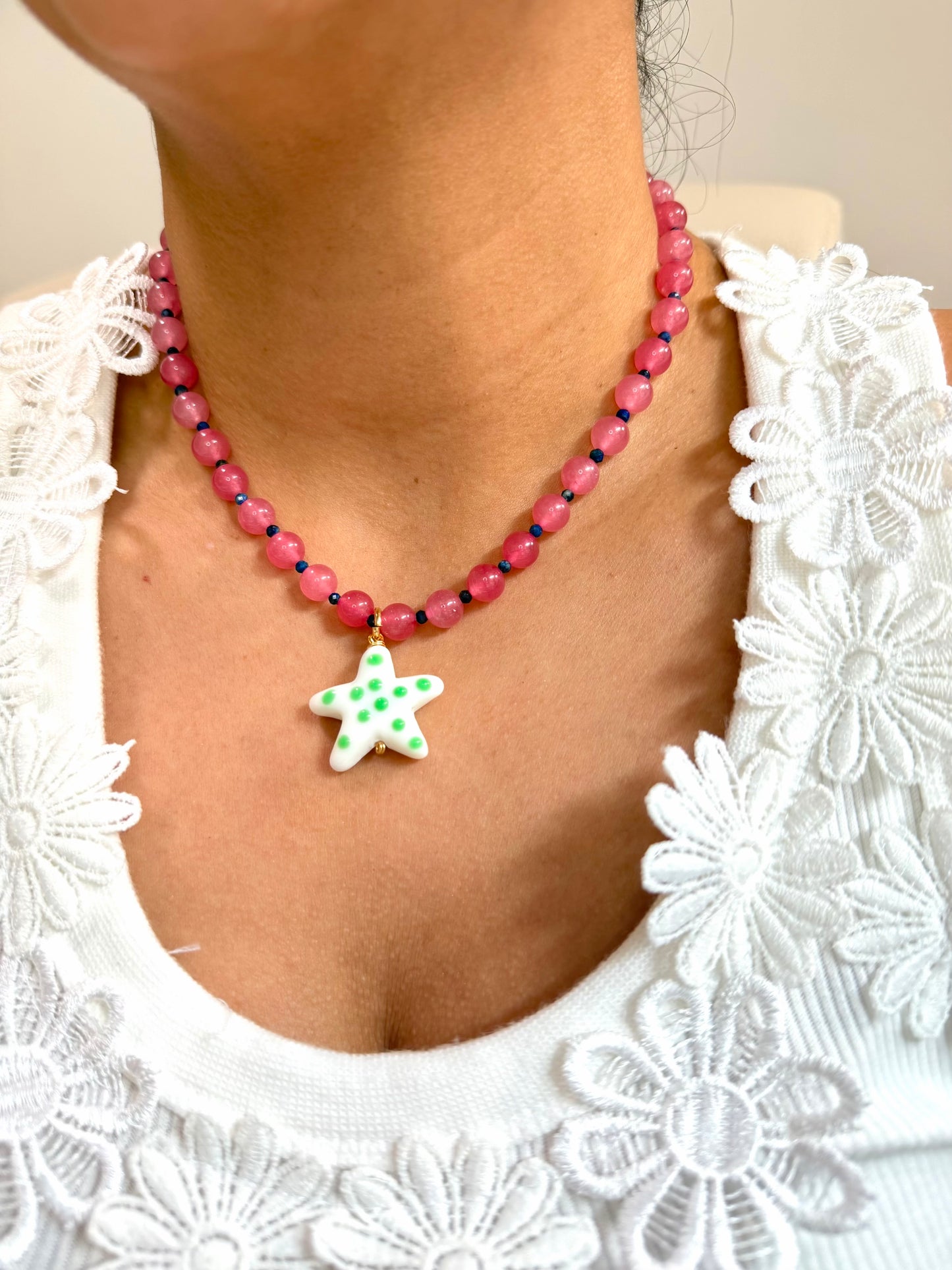 AZURA PINK NECKLACE