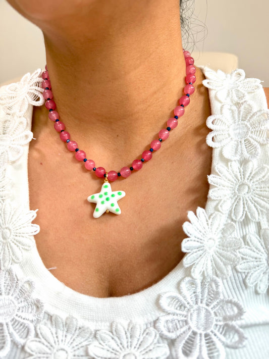 AZURA PINK NECKLACE