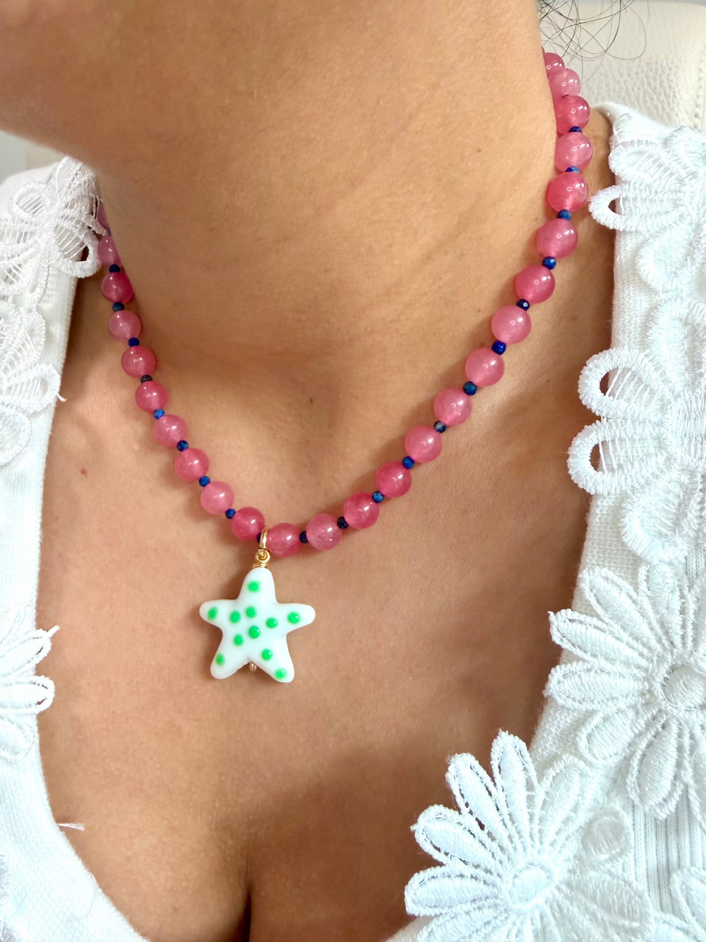 AZURA PINK NECKLACE