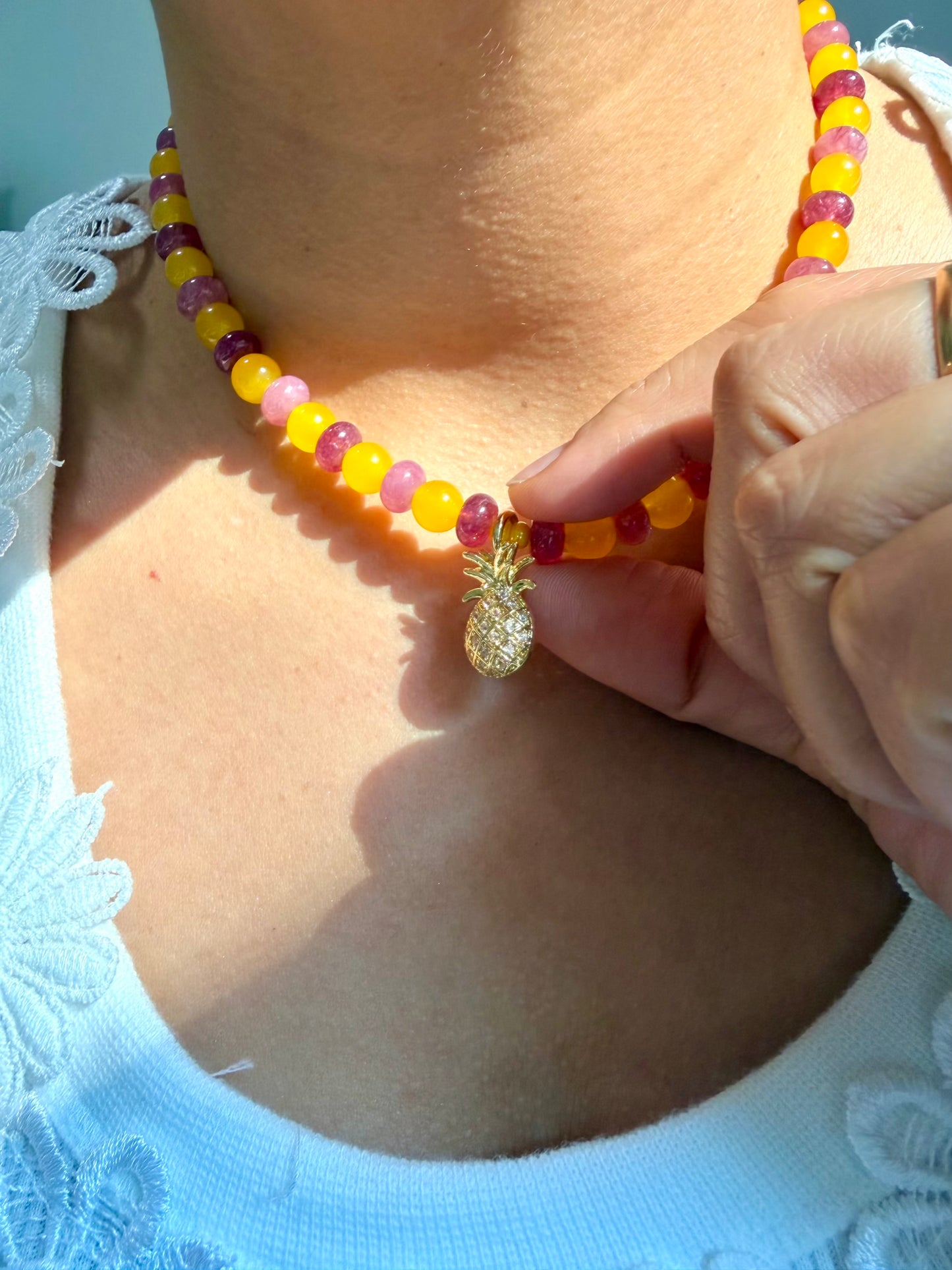 PIÑA COLADA NECKLACE