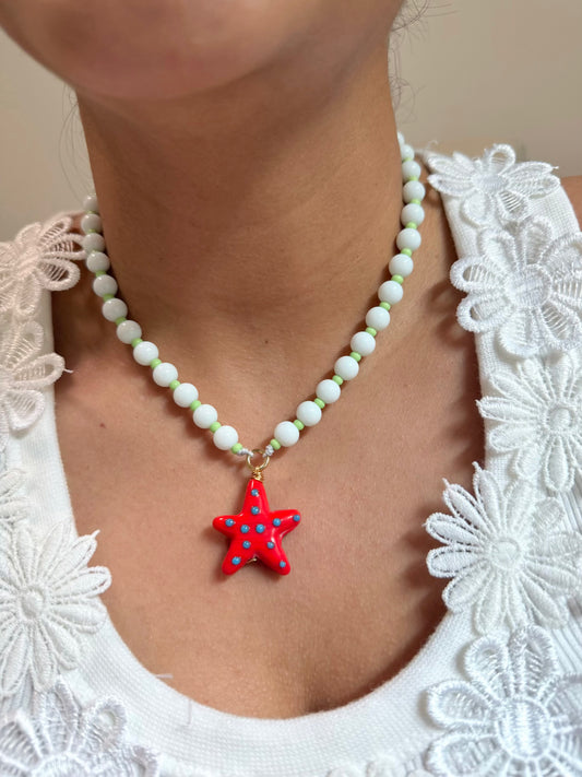 EDEM WHITE NECKLACE
