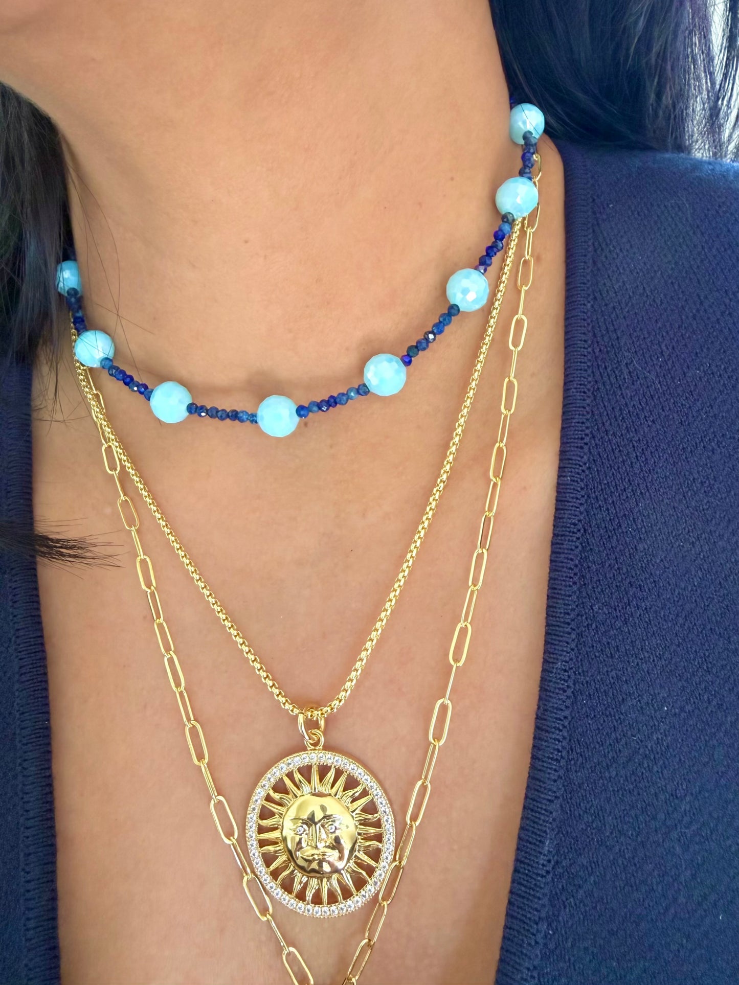 GOLDEN SUN NECKLACE