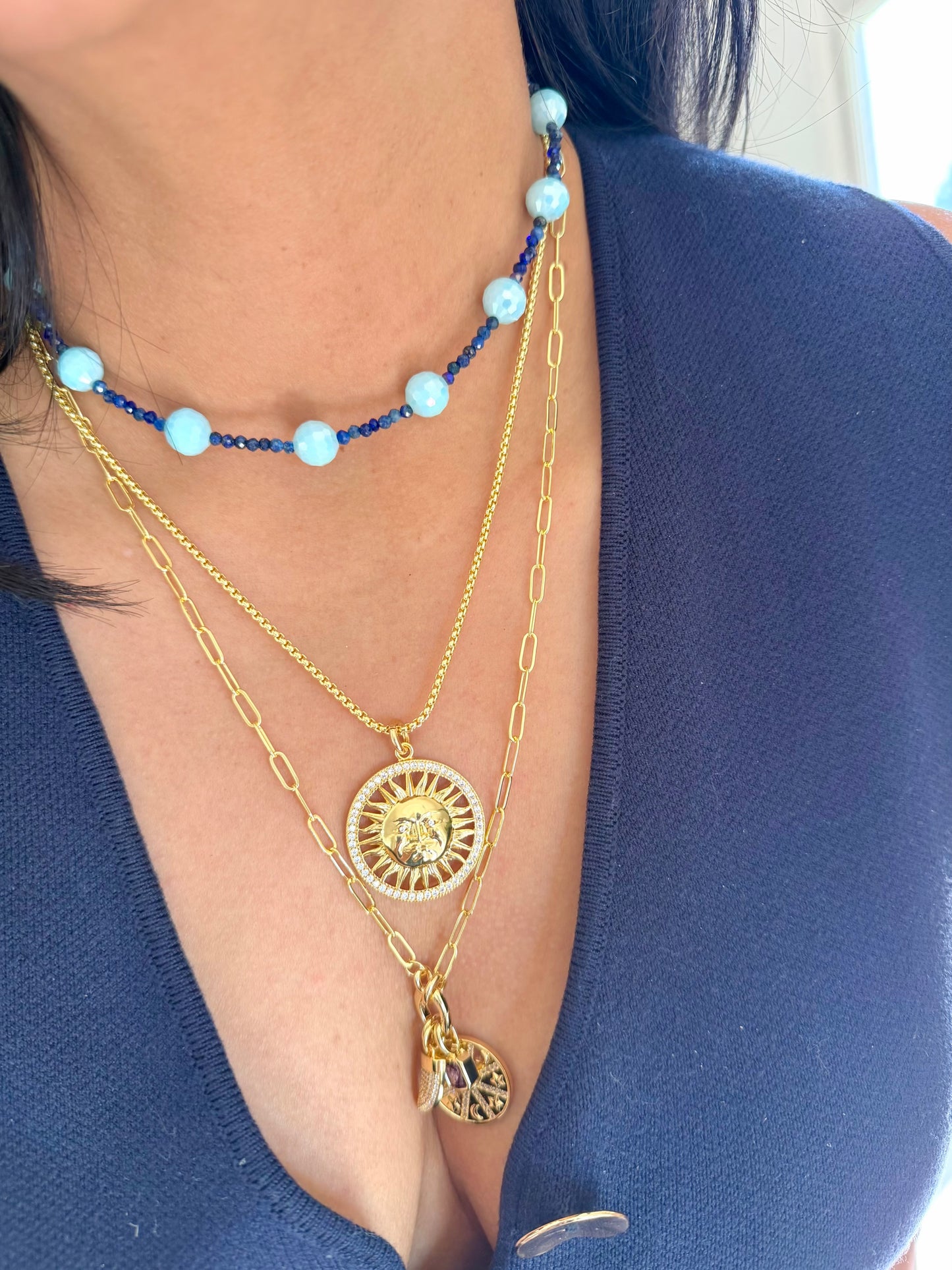GOLDEN SUN NECKLACE