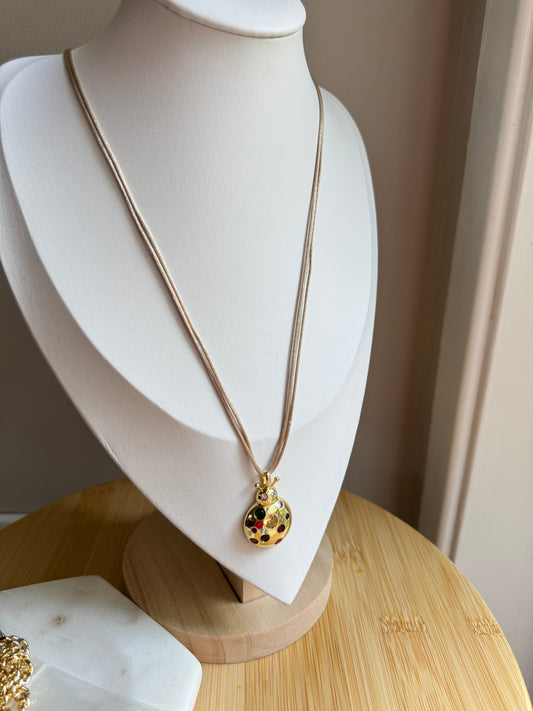 LADYBUG NECKLACE