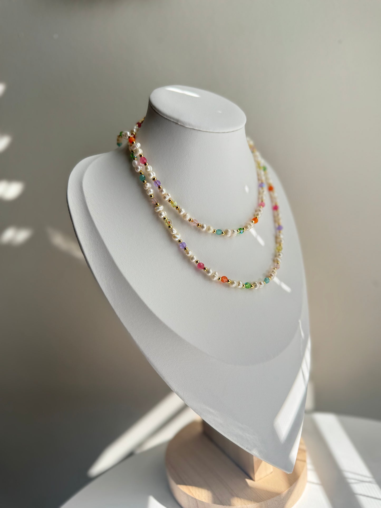 CANDY+PEARL NECKLACE