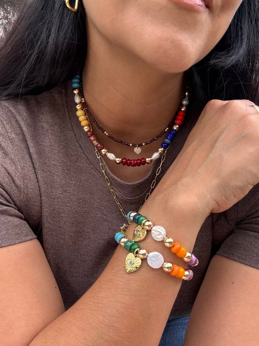 BRACELET PUKA COLORFULL